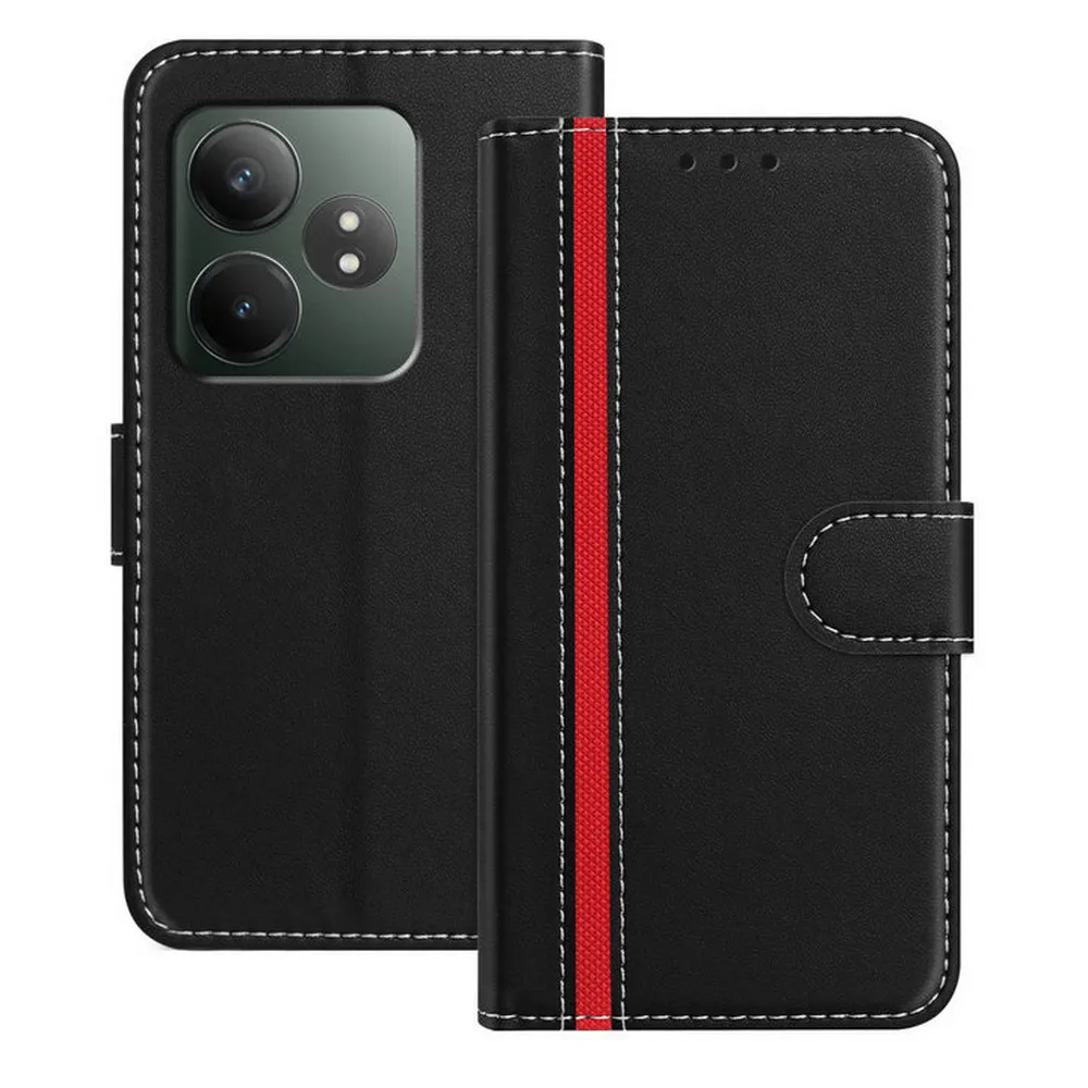 حافظة لهاتف OPPO Realme GT7 Pro Racing 7T 6T 6 T 5G حافظة جلدية لهاتف Realme GT Neo 6 5 SE 3 3T 2 2T Neo7 Turbo Funda #1