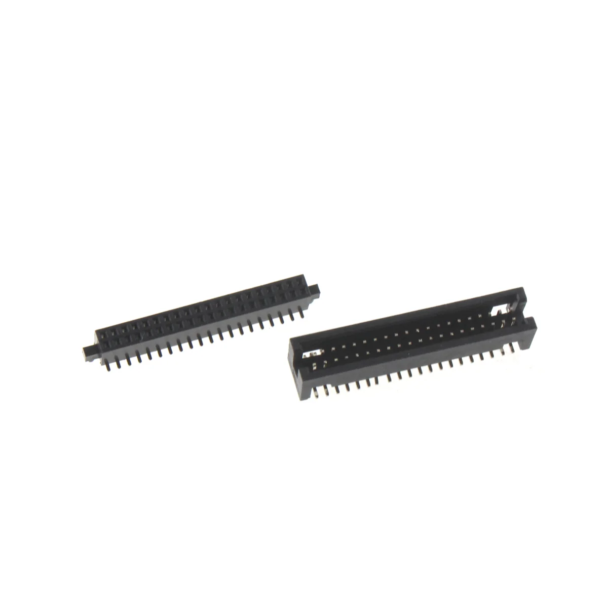 5/2Pcs Pitch 1.27mm Male Socket straight idc box headers PCB CONNECTOR DOUBLE ROW DC3 HEADER Dip 6/10/20/26/34/40Pin