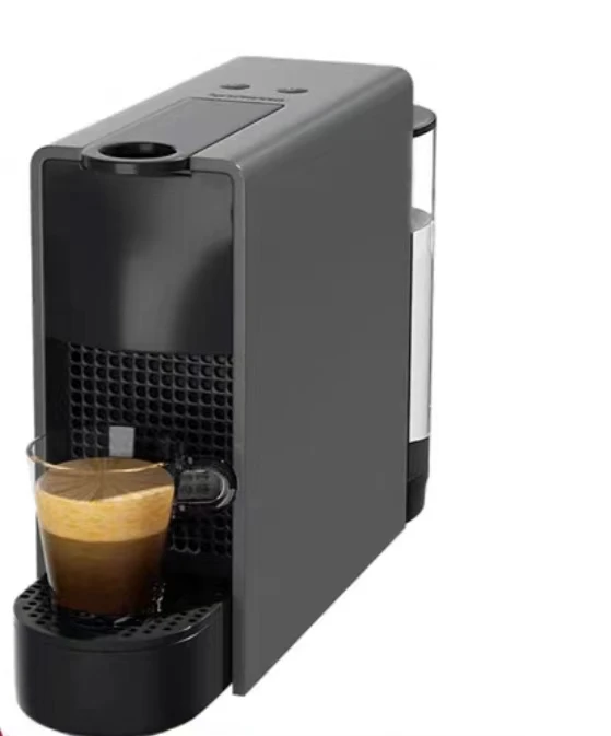 Grey Nespresso Mini Espresso Machine