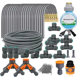 5-30M Adjustable Brass Atomizer Watering System Connected to 1/4