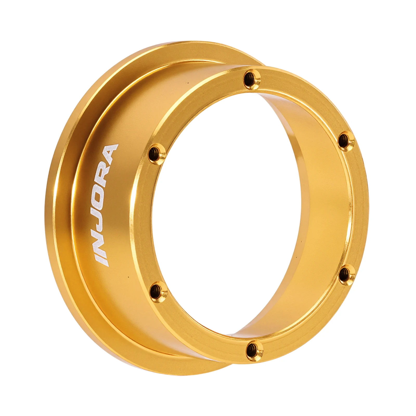 INJORA 4pcs Aluminum Wheel Barrels for 1.0" ModuWheel