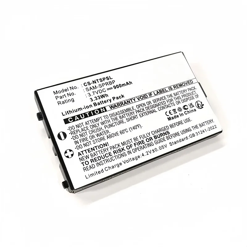 High-Quality SAM-SPRBP 900mAh 3.7V Battery For Nintendo Game Boy Advance SP Rechargeable A-grade Battery Cell Fast Charging