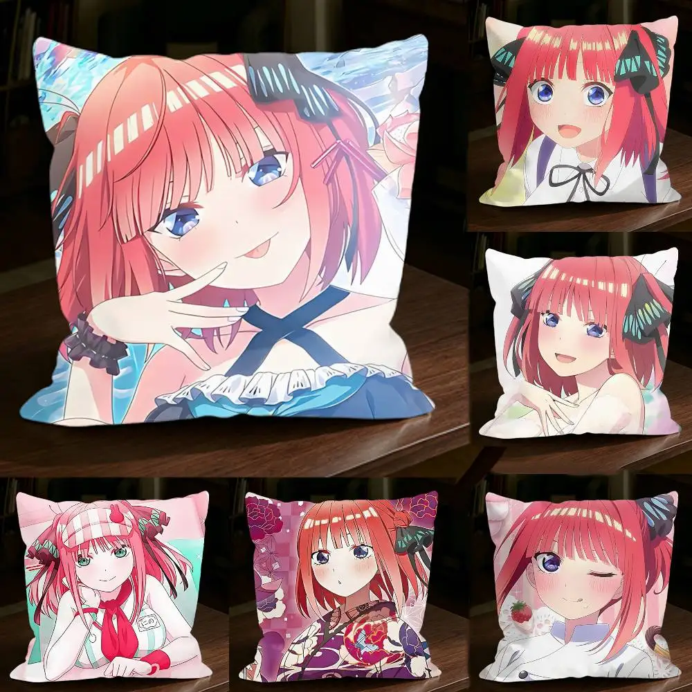 The Nino Locomotive Official Art  Square Sofa Pillow Cover Solid Color Living Room Home Decor Cushion Case