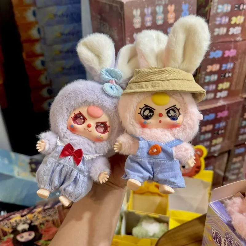 In Stock Genuine Baby Three Macaron Rabbit Series Blind Box Tide Play Pendant Doll Surprised Valentine'S Day Girl Birthday Gift