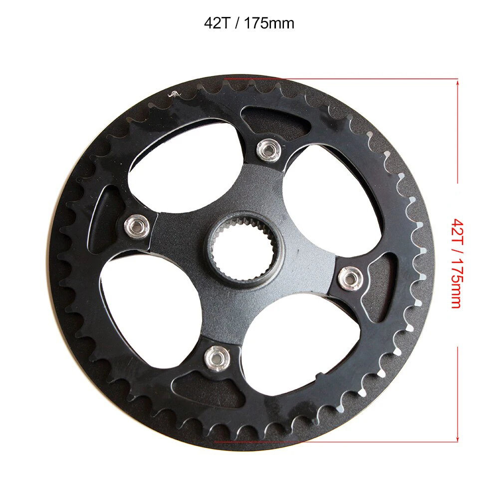 Mid Motor Chain Wheel For Bafang M400 M300 M200 M215 M410 M315 Chainring 42T Electric Bicycle Conversions 8FUN Parts