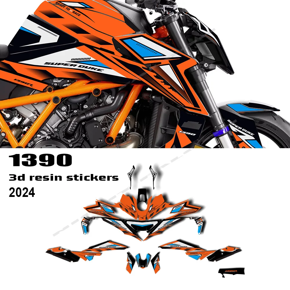 

Superduke 1390 R Motorcycle Accessories PVC Sticker Protection Kit Set Graphic For 1390 Super Duke R 2024