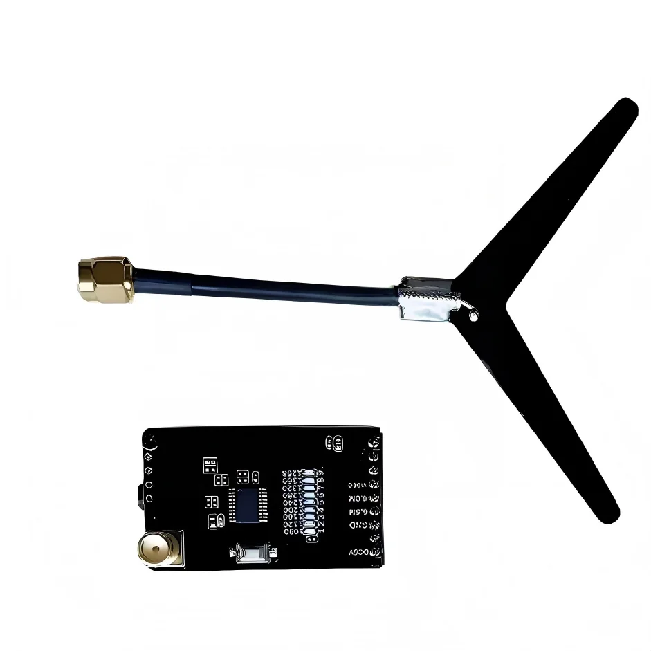 1.2G VRX Receiver 1.3Ghz VRX Goggles Receiver Kit 9CH Digital Display for Long Range FPV Goggles Drone RC Model