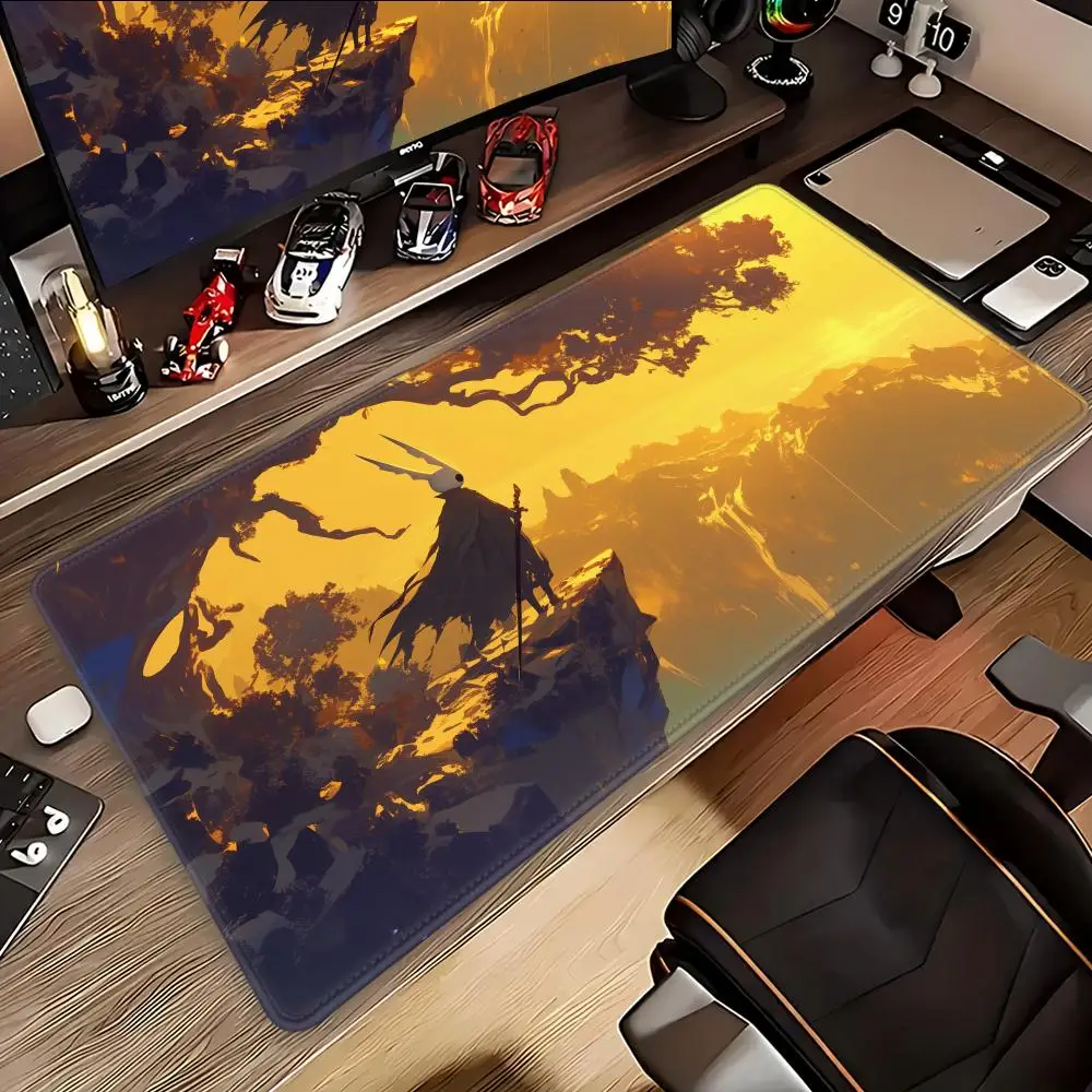 

H-Hollow Knight Silksong-g игра красивые узоры офисный коврик для компьютерного стола большой коврик для мыши подушка для ноутбука нескользящий декор