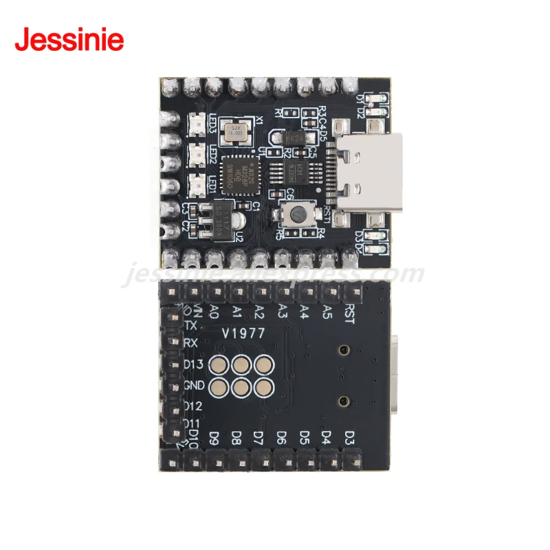 5pcs/1pc NANO MINI V3.0 Nano Development Board CH340 ATmega328P Microcontroller Module CH340 Serial Port Type-C for Arduino