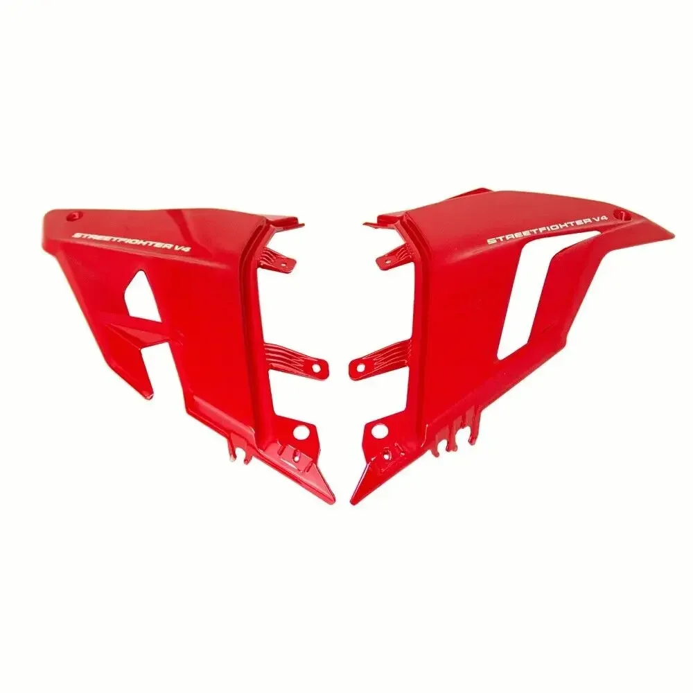 Motorcycle Gloss Red Lower Bottom Oil Belly Pan Fairing For DUCATI Streetfighter V4 V4S 2020-2022