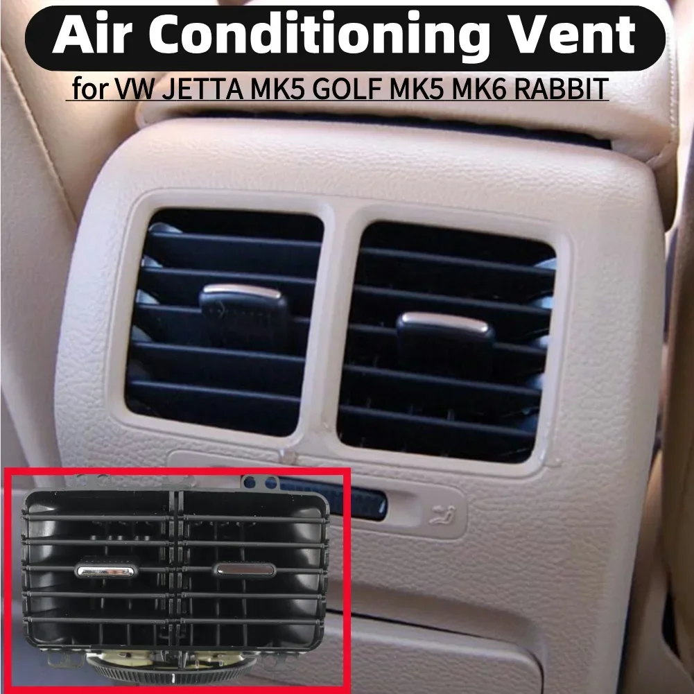 

Автомобильный вентиляционный отверстие для кондиционера ABS, вентиляционное отверстие для кондиционера в сборе 1KD819203A, запасные части для VW JETTA MK5 GOLF MK5 MK6 RABBIT