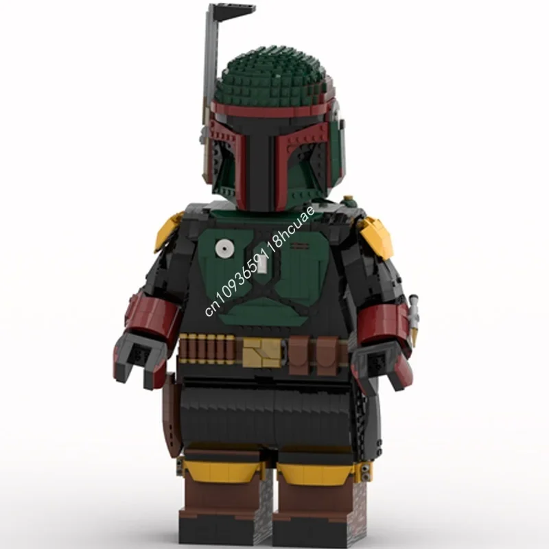 ตัวต่อ MOC บ็อบา เฟตต์ เมก้า ฟิกเกอร์ บุ๊ค สตาร์ แบทเทิล รุ่น 2526 ชิ้น ของเล่นตัวต่อประกอบเอง DIY สร้างสรรค์ ของขวัญคริสต์มาสสำหรับเด็ก ของขวัญวันเกิด