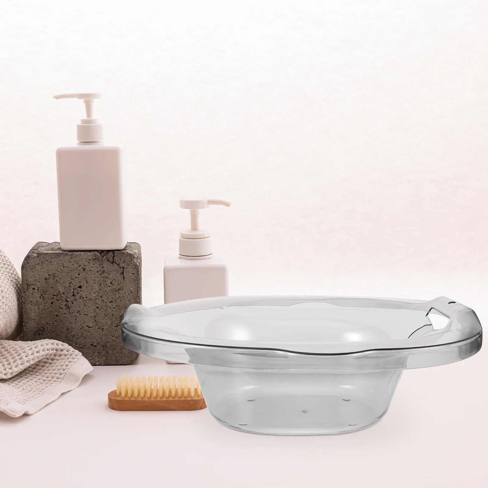 

Sitz Bath Basin for Pregnant Women Postpartum Care Hemorrhoids Plastic Wash Sitz Bath Toilet Seat Home Supply Sturdy Large Space