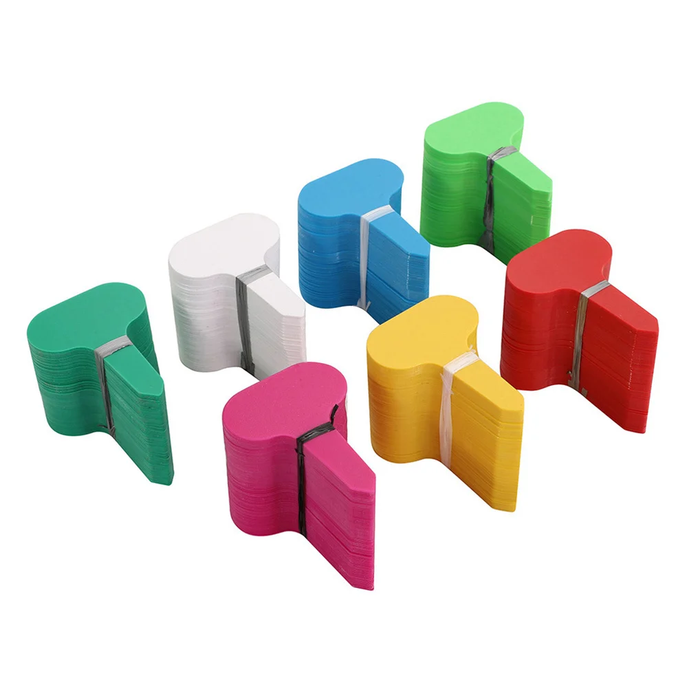 

200Pcs Plant Name Tags Mini T-Type Markers Practical Design Various Colors Ideal for Nursery Gardens Plant Tag