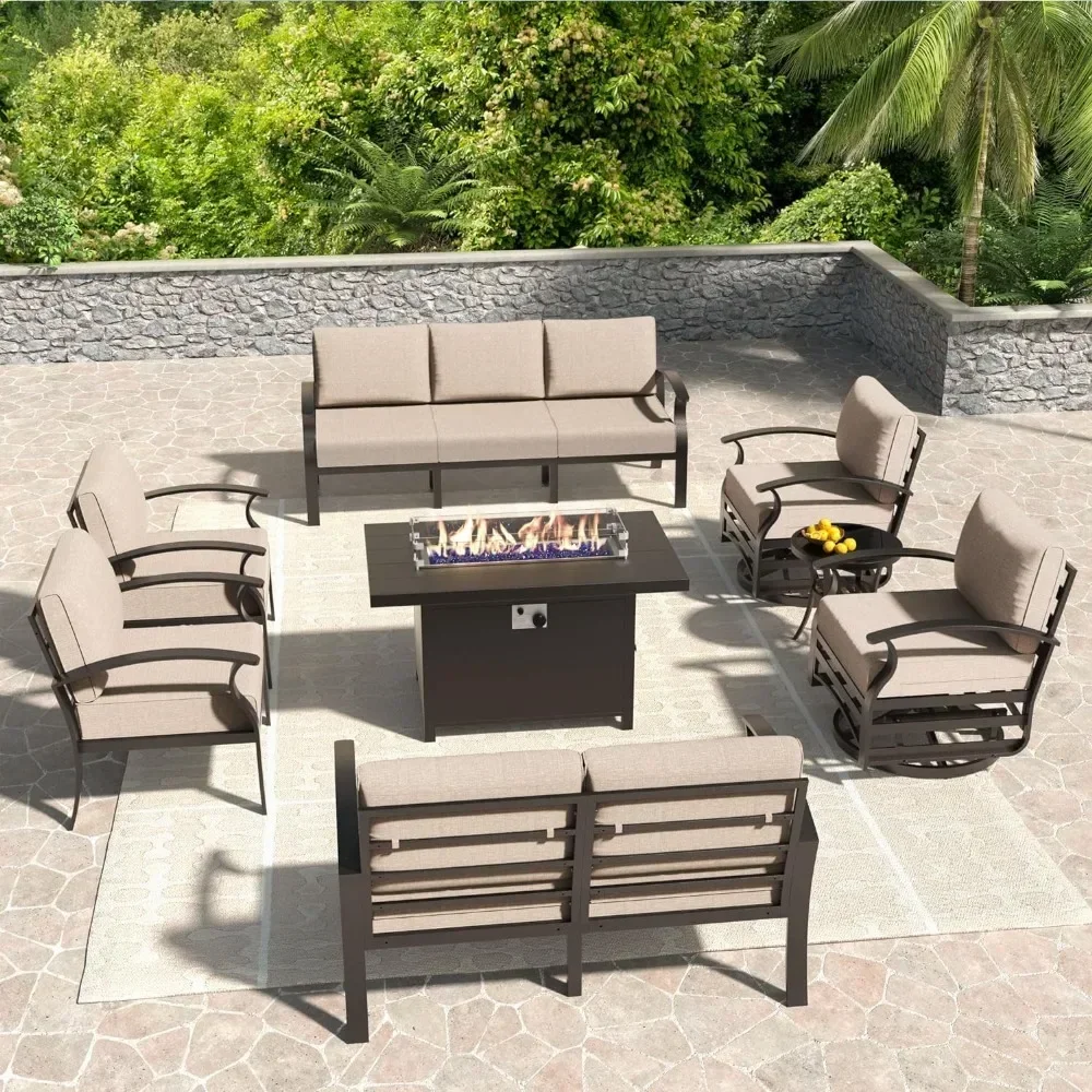 

Long - lasting Aluminum Patio Furniture Set Rustic