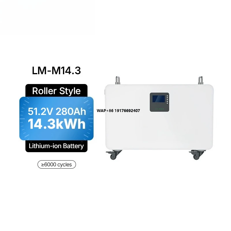 VoltaNest Mobile LiFePO4 Battery 51.2V 280Ah 14.3kWh Solar Battery Lithium