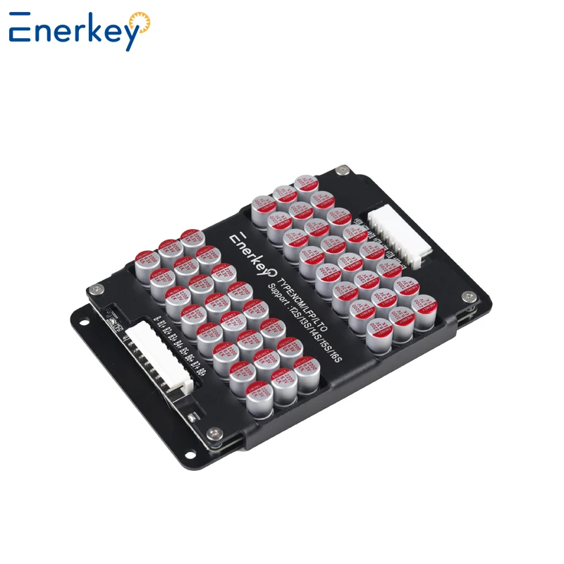 Bilanciatore attivo Enerkey 5A con guscio in alluminio 4S 6S 7S 8S 9S 10S 11S 12S 14S 15S 16S Equalizzazione batteria Lifepo4 / Li-ion/LTO