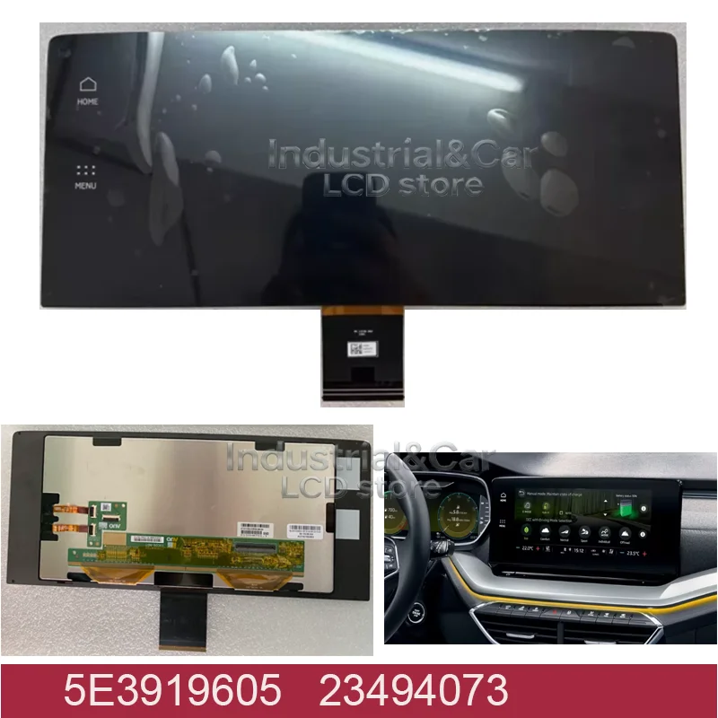 

5E3919605 23494073 Original 10 Inch LCD Display Touch Screen For SkodaOctavia IV MK4 2019-2024 Car GPS Navigaiton 5E3 919 605