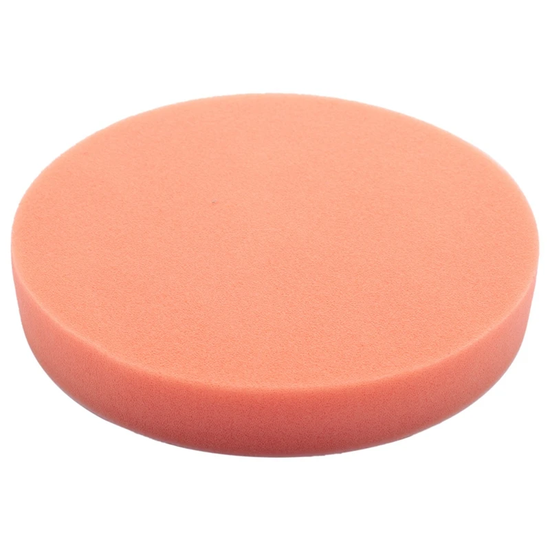 50PCS 6 Inch (150Mm) Flat Sponge Buff Buffing Pad Polishing Pad Kit Car Polisher