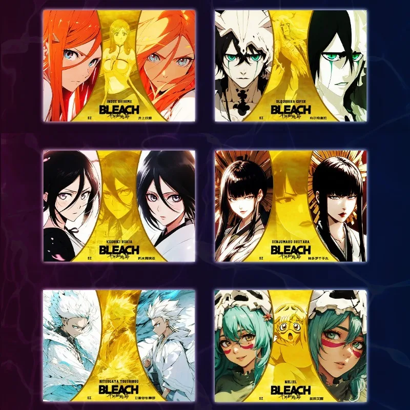 New BLEACH Cards Booster Box Thousand-Year Blood War Kurosaki Ichigo Anime Characters Limited Rare SSS Collection Cards Toy Gift