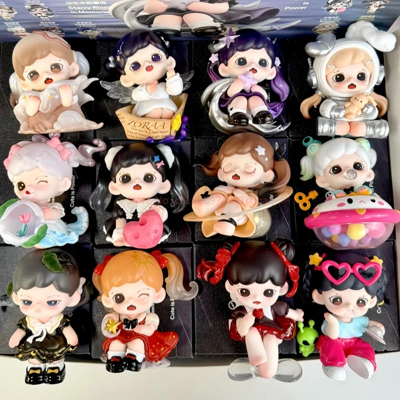 

Authentic Zoraa Memory Star River Blind Box X Cute Trendy Mini Doll Anime Figurines Collection Mystery Box Desktop Ornament Gift