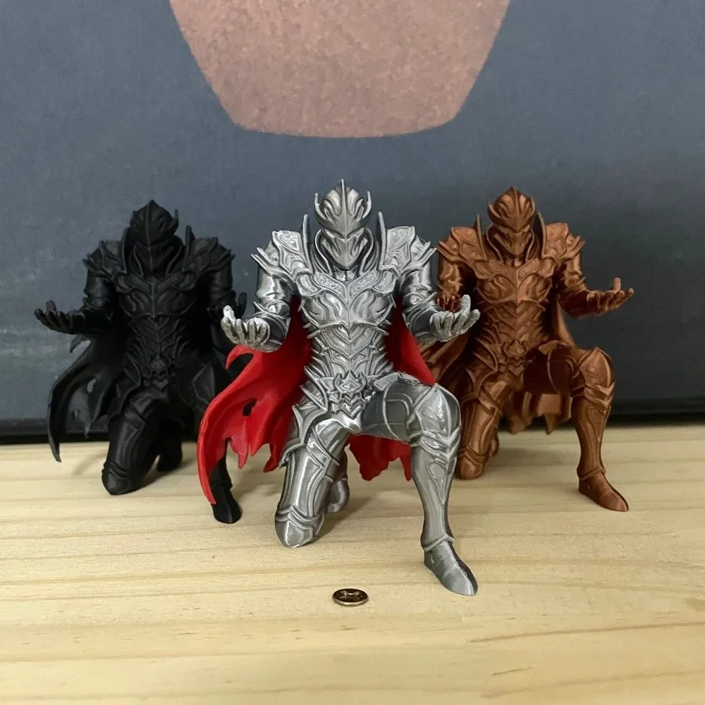 Funny 3D Printed Knight Pen Holder Creative Decoration Warrior Pen Stand Multi-functional Knight Statue Gift