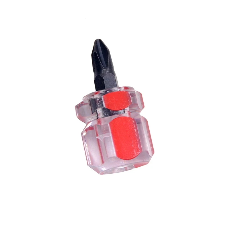 Imagem -03 - Mini Chave de Fenda Cabeça Cruz do Punho Curto Entalhado Estrela Micro Usado para a Manutenção do Automóvel Para-choque 2-piece