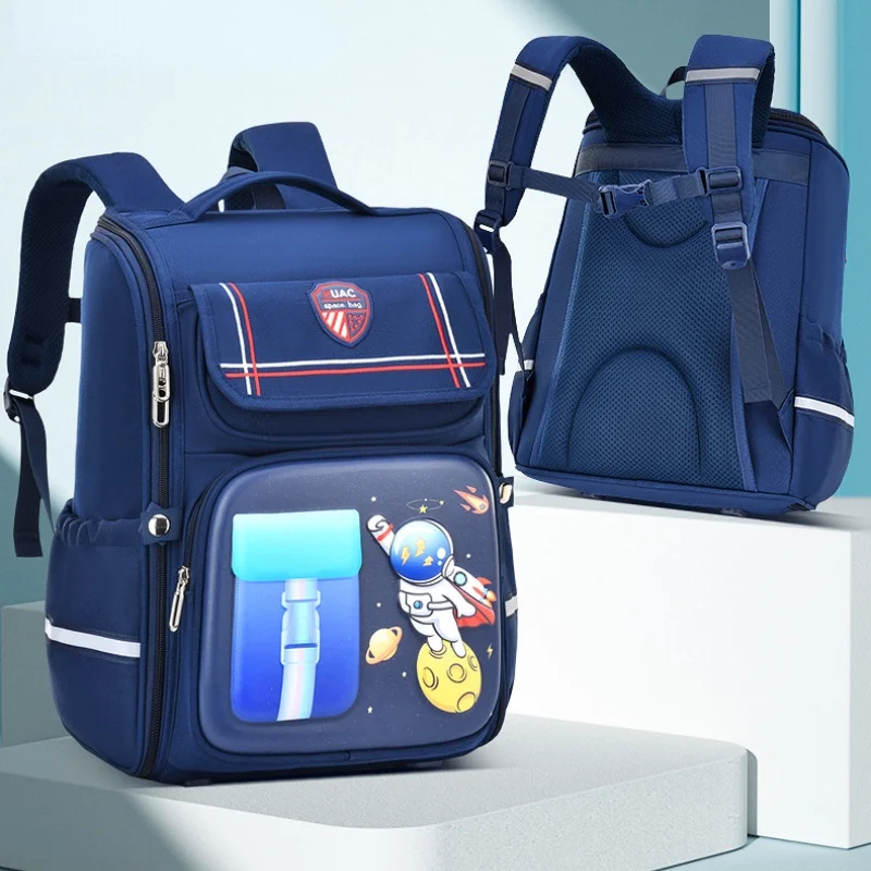 Cute Children Rabbit Astronaut Cartoon High-capacity Backpacks New Girls Boys Students Grades 1-6 Lightweight School Bags Hot
