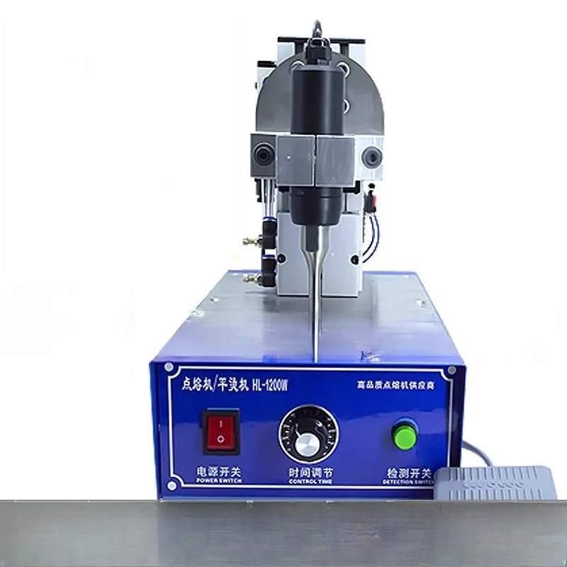 Ultrasonic spot welding machine 35K1200W desktop integrated ear strap welding machine welding webbing plastic PE cloth