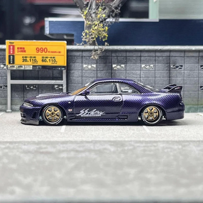 

KAIDO HOUSE MINIGT 1:64 SKYLINE GT-R R33 модель автомобиля из сплава, классический сувенир для взрослых, подарочные украшения, статический дисплей