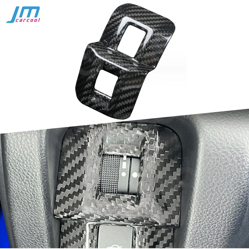 

Car Headlight Switch Button Trim Cover for Toyota Subaru BRZ 86 2022+ Carbon Fiber Interior Accessories Stickers FRP Body Kits