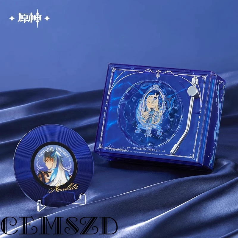 [Genuine] Game Genshin Impact Neuvillette Bluetooth Speaker Cosplay Anime Cartoon Masquerade Accessories Props Christmas Gifts view 2