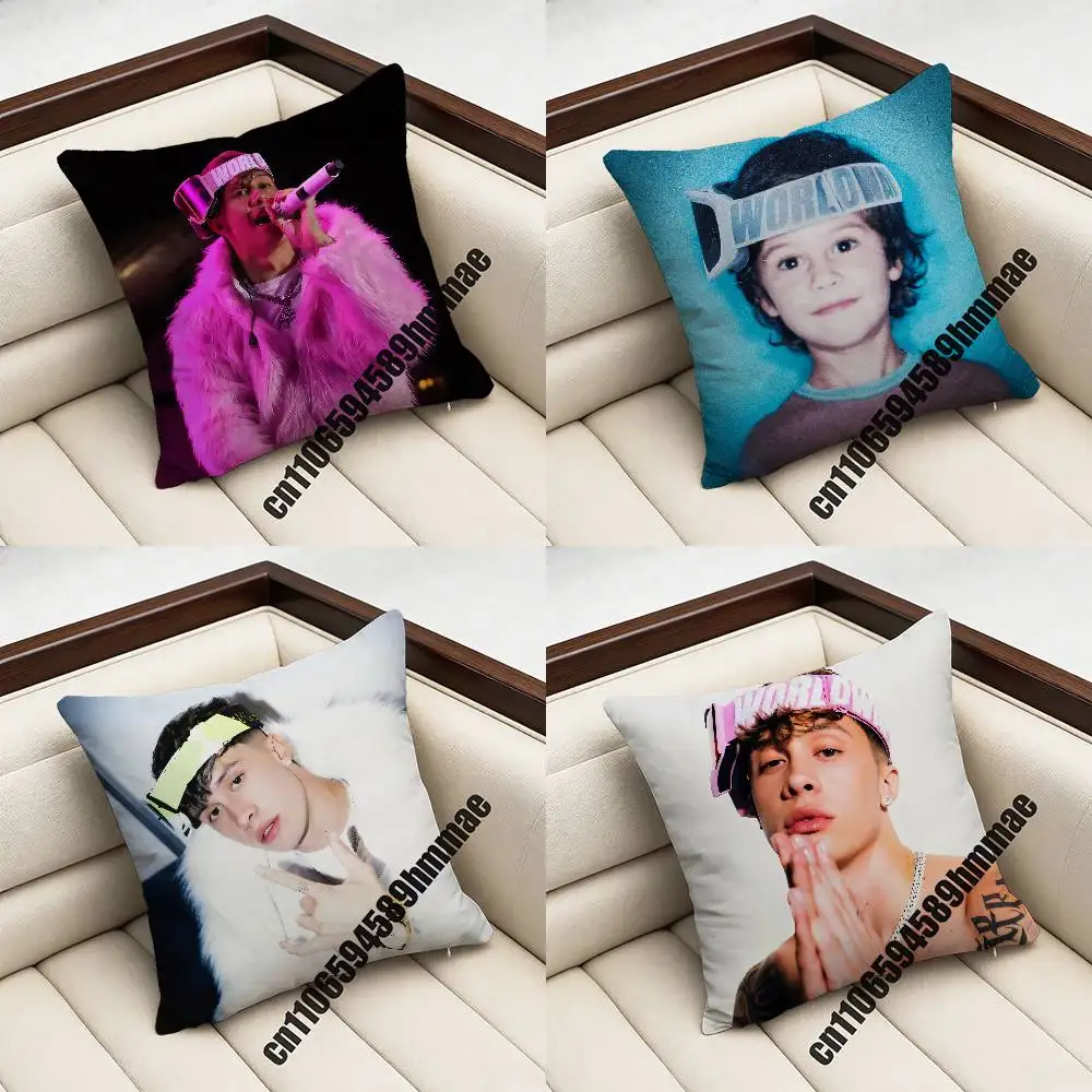 

For M-Martinwhite Throw Pillow Case Sham 45x45cm 40x40cm Square Car Pillowcase Pad Cushion Cover