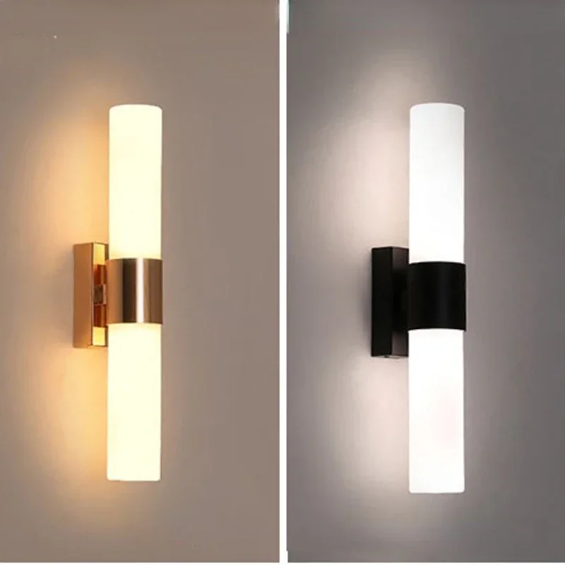 

Nordic Wall Sconce Lamp Outdoor Interior Lighting Home Bedroom Living Room Decor Led Lights Fixture Glass Modern Corridor Hotel