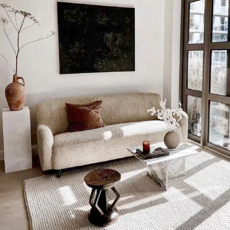 

Corner Minimalist Living Room Sofa Recliner Modern Lazy Bedrooms Sofas Luxury Comfortable Meuble De Salon Home Decoration