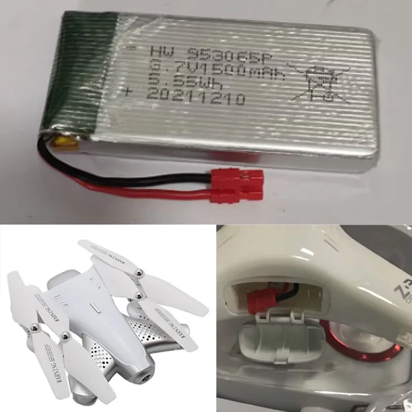 Syma Z3 składany dron oryginalna bateria część zamienna 3.7V150 0mAh bateria Lipo akcesoria wymienne