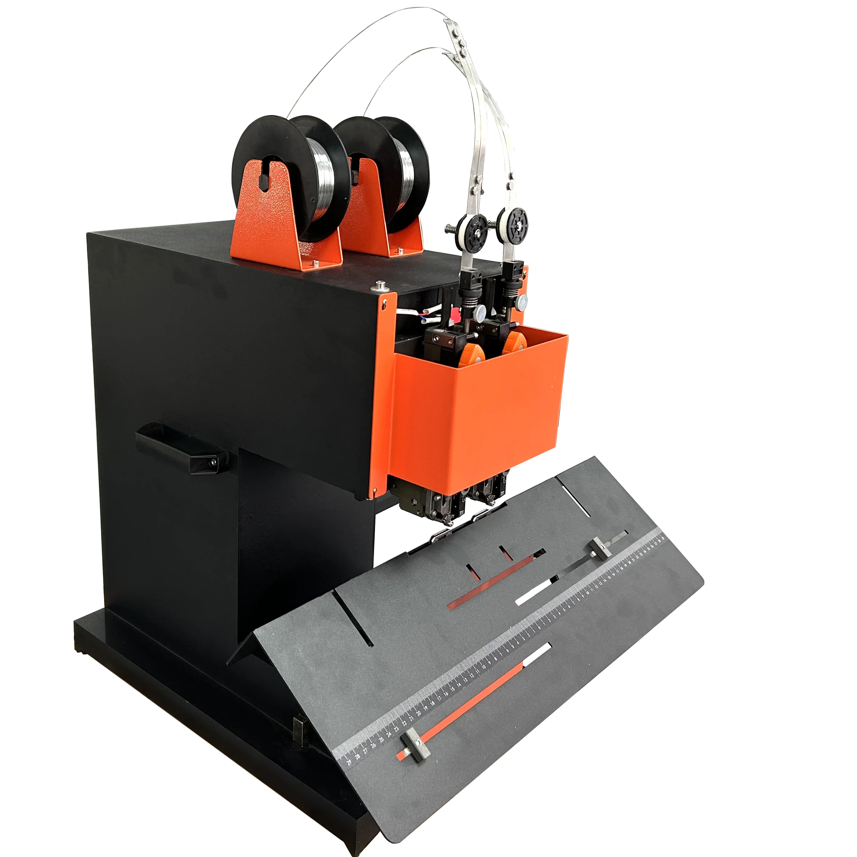 

A Heavy Duty Two Wire Binding Machine for Binding Books Brochures and Manuals Use in Office and Factory