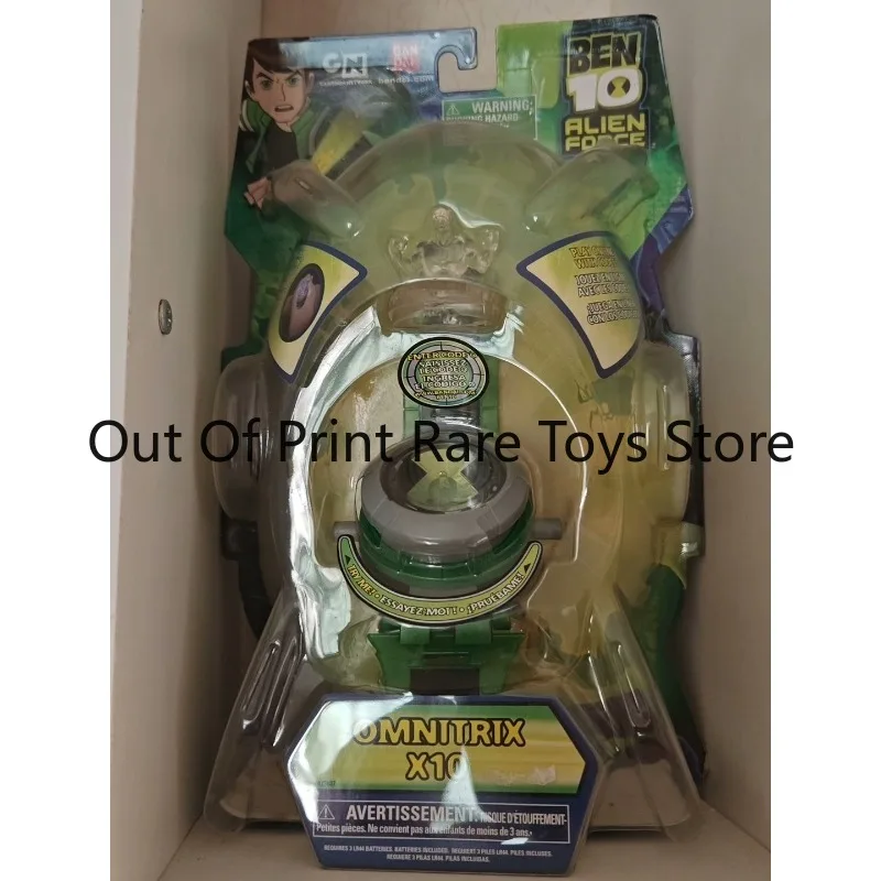 Original Bandai Ben10 Alien Force Omnitrix Collectible Figure Model Toy Ben Tennyson Alien Hero Watch Figurine Desktop Display