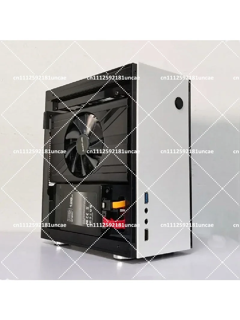 Mini ITX Side Transparent Chassis, Small 1U Power Supply A4 Case for Compact Builds view 5