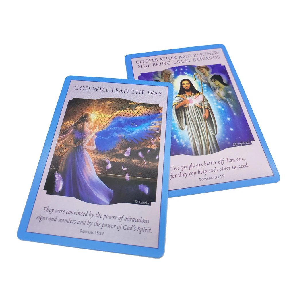 44 PCS Love Light Divine Guidance Oracle English Tarot Cards