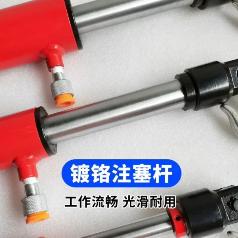 Hydraulic Pull Back Cylinder with Air Return, Foot Pedal Auto Body Frame Repair Tool, 10 Ton