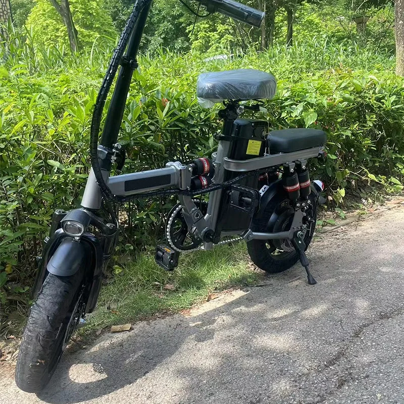 Folding Electric Bike for Adult Ebike Bicycle Long Range 65km  6 Speed