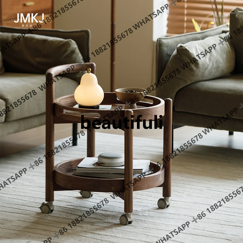 أمريكا الشمالية الجوز الأسود، أريكة جانبية، أريكة مستديرة، غرفة المعيشة، سيارة الطعام، عربة أدوات البستنة