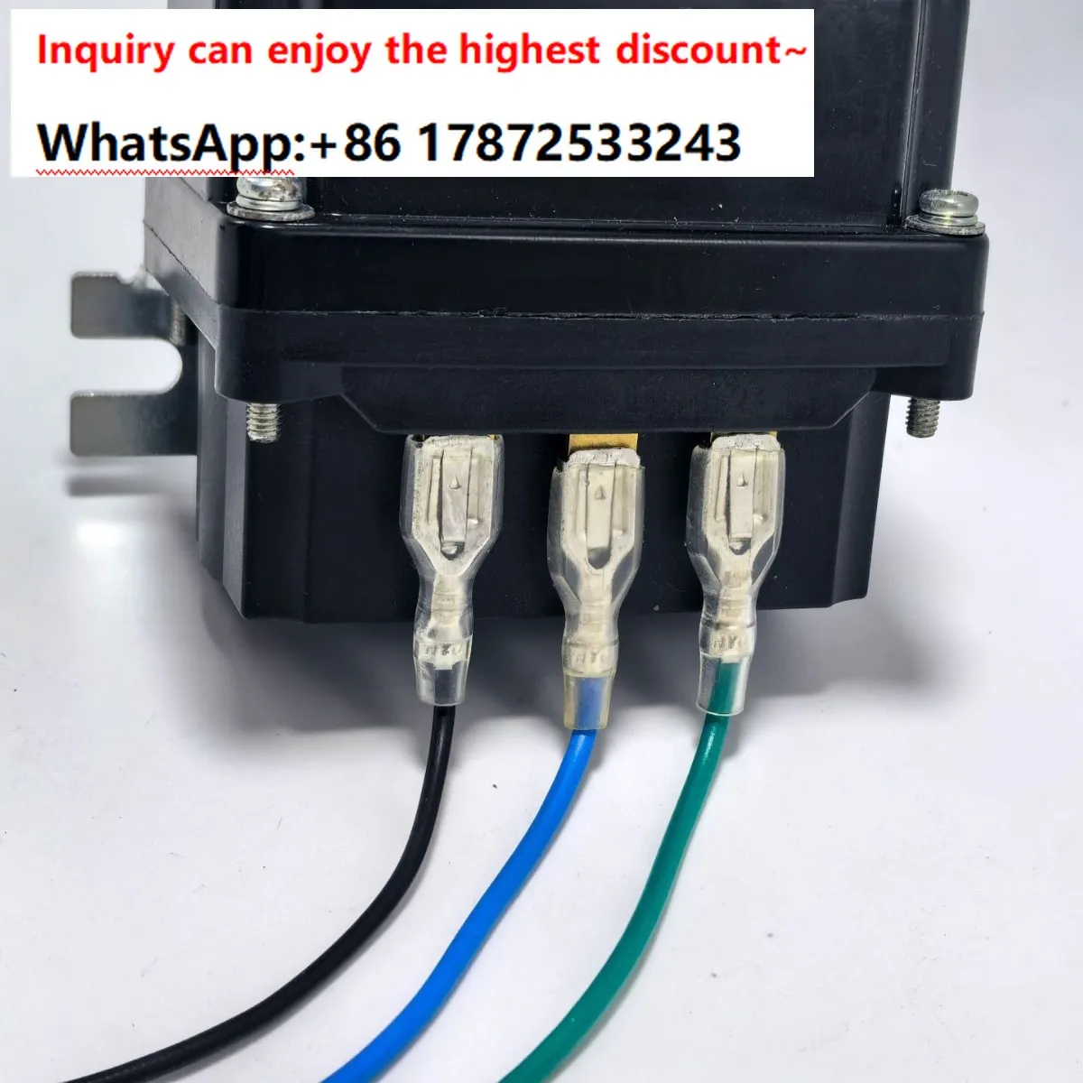 Off road vehicle electric winch relay 250A12V/24V integrated relay LR4250X solenoid valve set