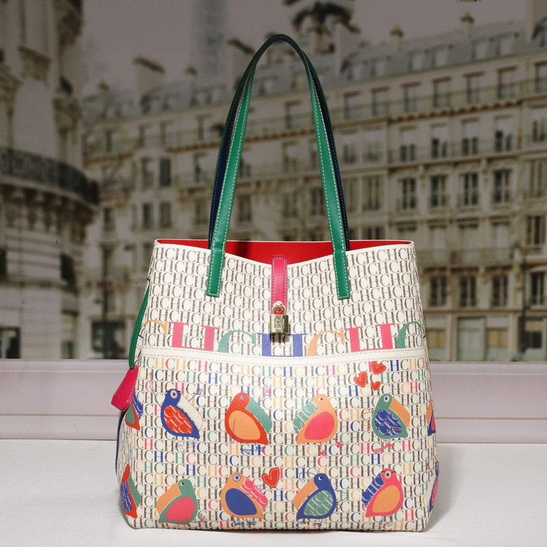 

CH High Quality Letter Print Tote Bag Multifunctional Niche Design Luxury Brand New Trend Durable Fashion Crossbody Bag