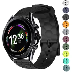 Silicone Strap For Fossil gen 6 44mm Gen6 Wellness Edition / gen 5 5e Smart Watch Band For Fossil Men's Gen 4 Explorist HR Sport