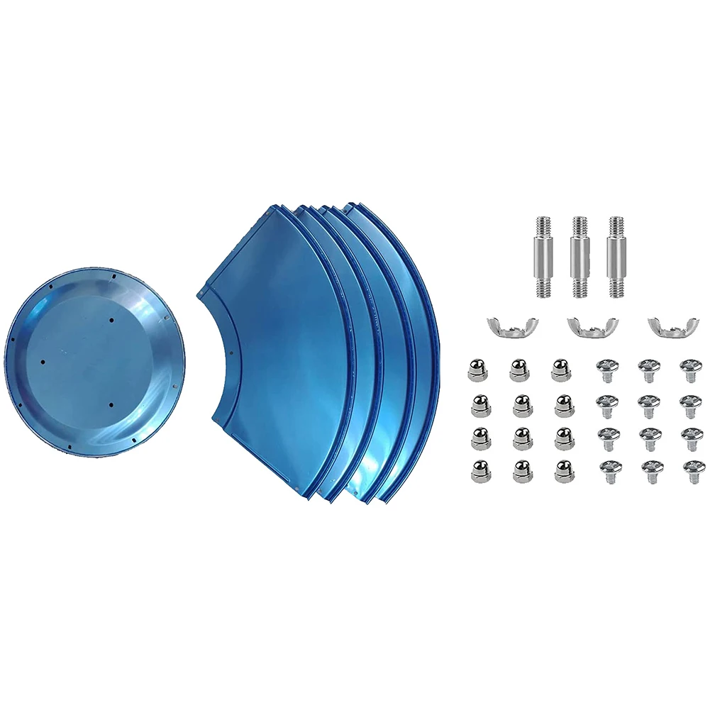 Efficient Heat Reflector Design Installation Kit Aluminum Reflector Outdoor Heater Accessory High Thermal Efficiency