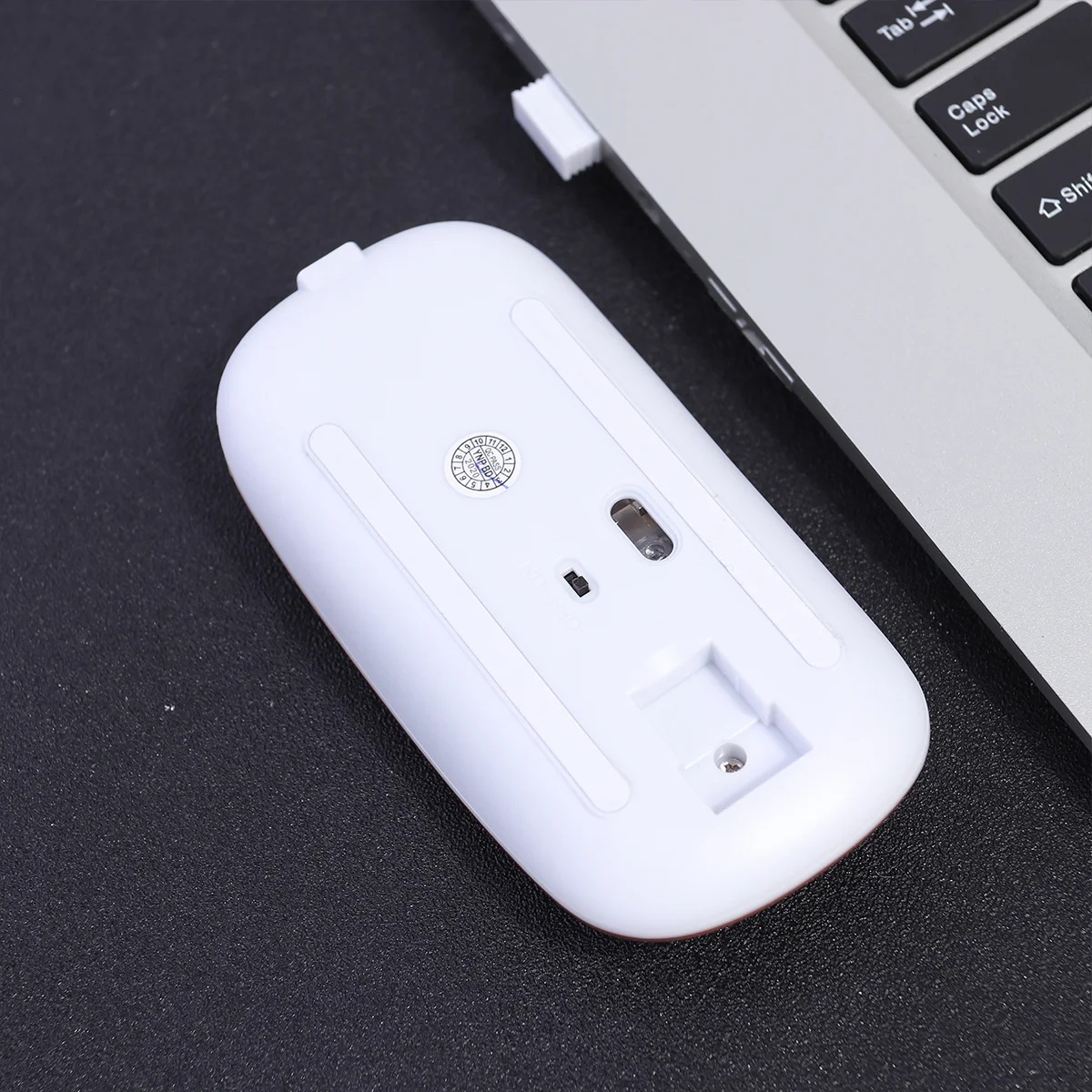

Wireless Charging Mouse Rose Gold 10M Range Ultra-Thin Silent Portable Computer Mouse For Office Home Working 30 Days Standby