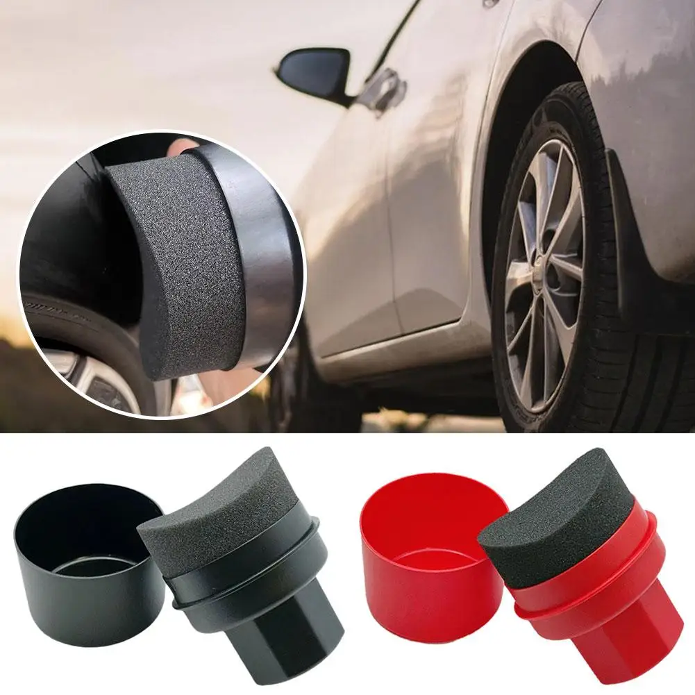 

Car Wax Applicator Pad Auto Polishing Waxing Sponge Cover Tire Brush With Contour Clean Wheel Dressing Car Applicator Pads B1l2