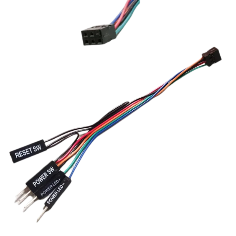 Interruptor de interfaz de 2,0mm, modificación de puente de potencia con orificio de 5 pines y 7 pines para interfaz Dupont de carcasa estándar de 2,54mm para placa base Dell